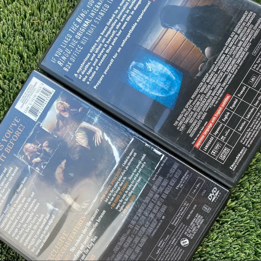 Horror Movie Bundle The Ring Ringu Ring Two DVD